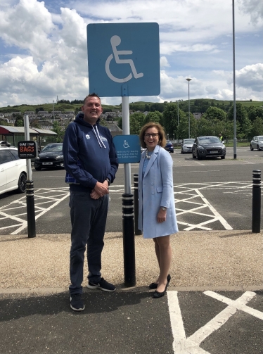 Rachael Hamilton MSP with Doddie Weir