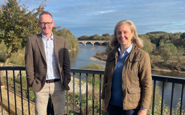  Photo of Rachael Hamilton MSP and John Lamont MP  